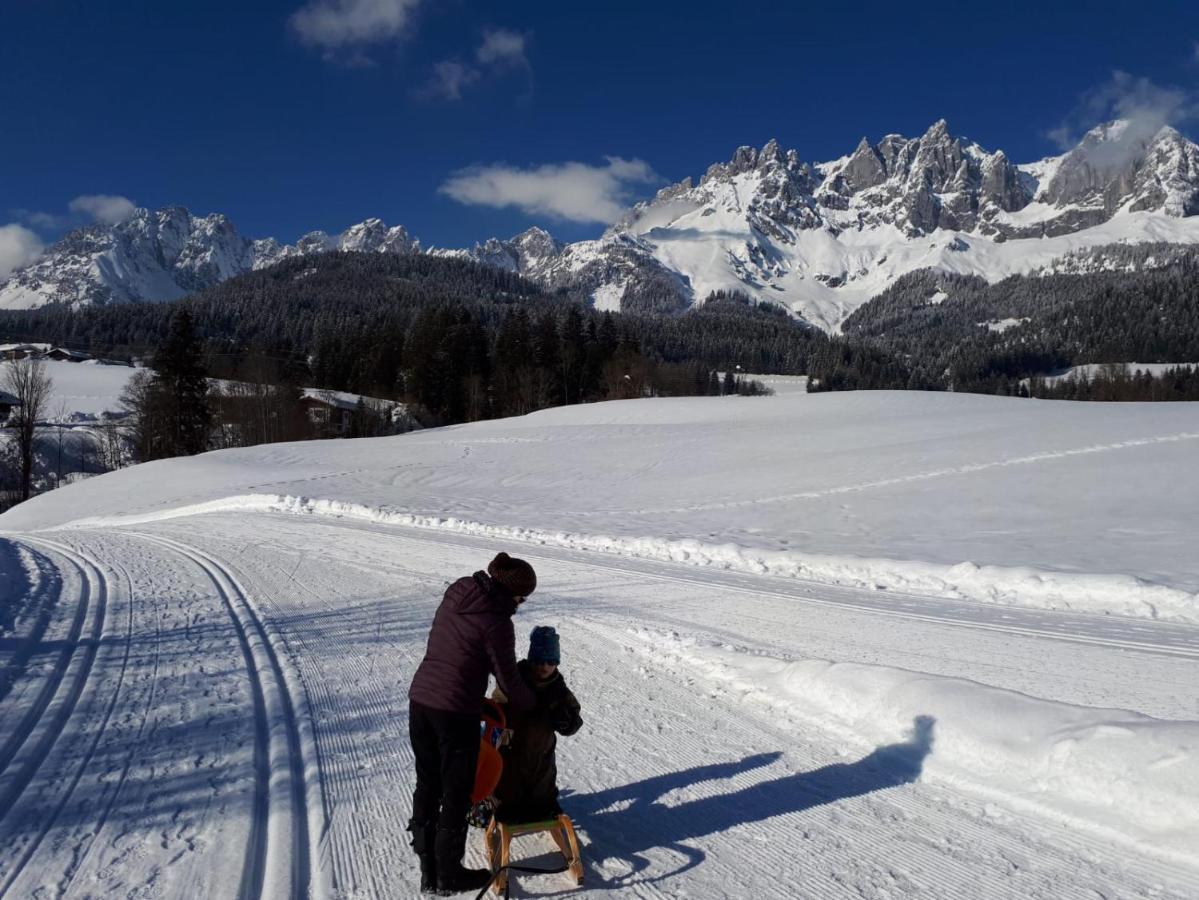 Apartamento Haus Strobler Going am Wilden Kaiser Exterior foto