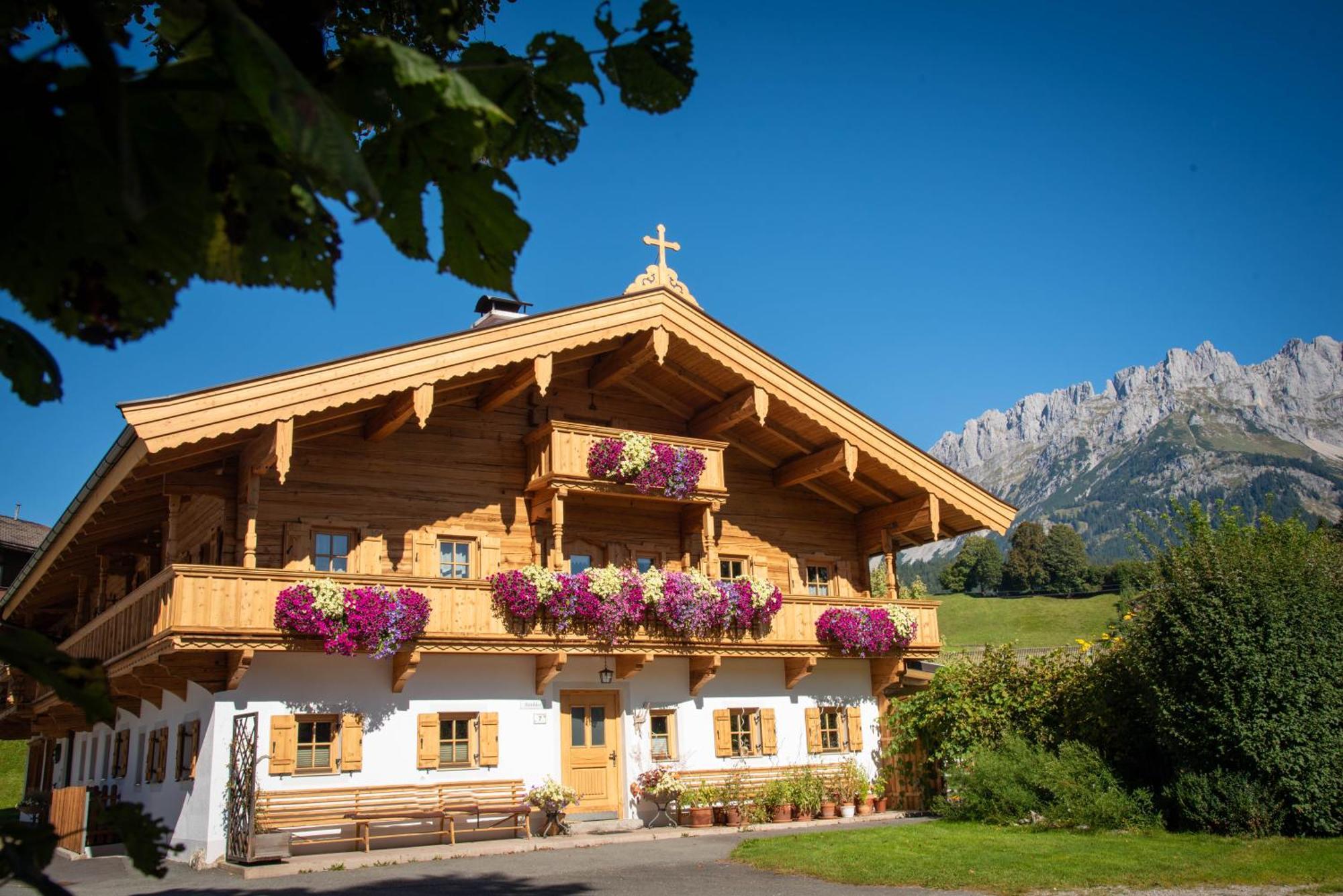 Apartamento Haus Strobler Going am Wilden Kaiser Exterior foto